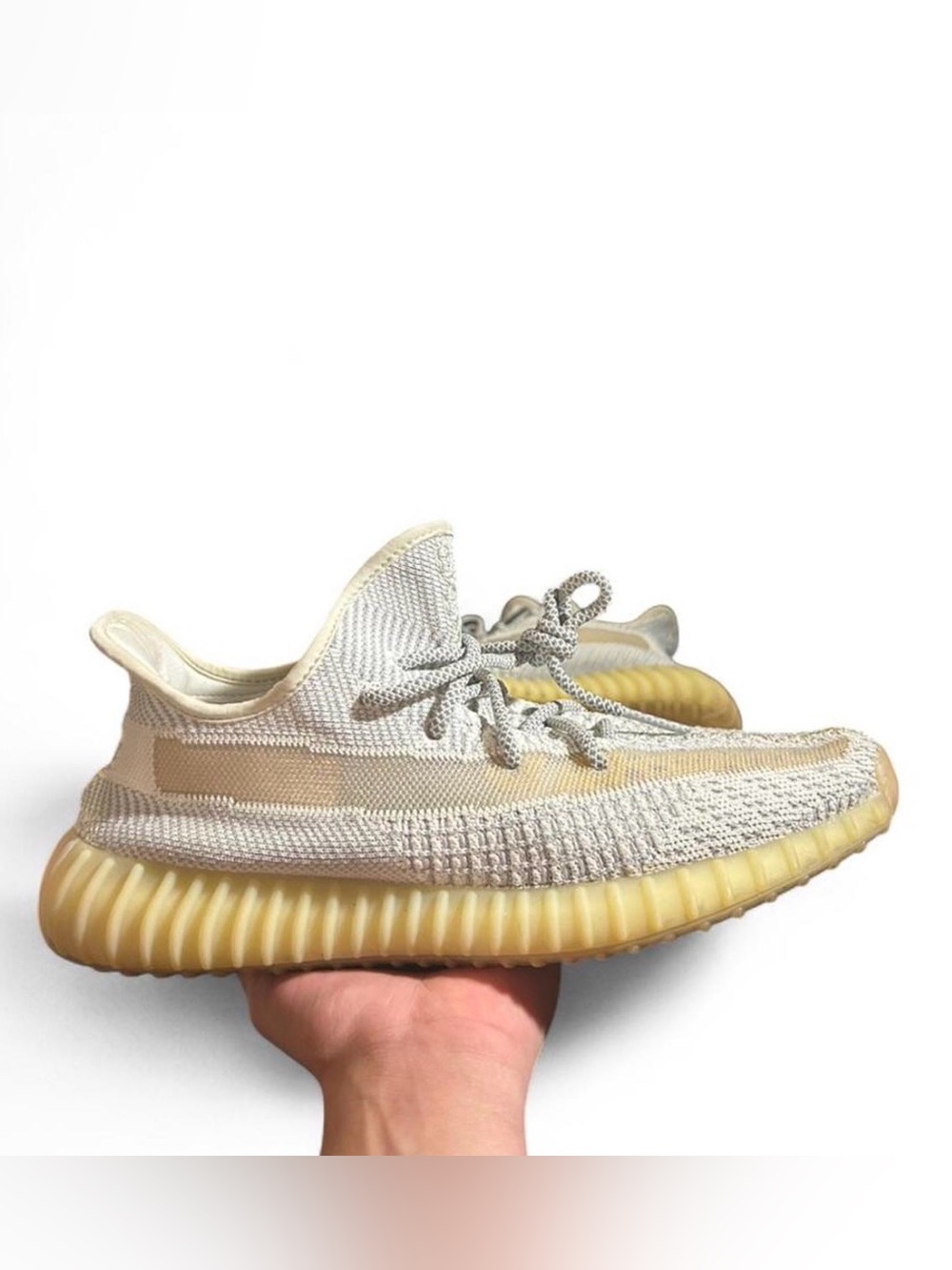 YEEZY BOOST 350 V2 CLOUD WHITE Preowned no sole